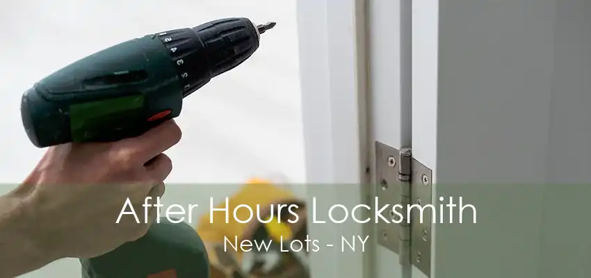 After Hours Locksmith New Lots - NY