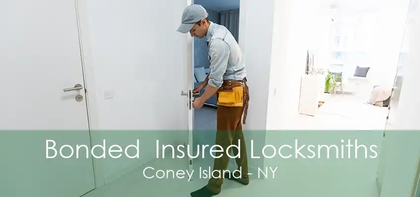 Bonded  Insured Locksmiths Coney Island - NY