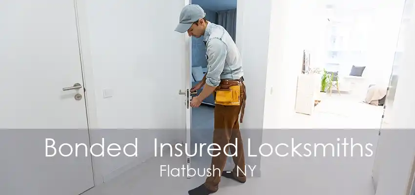 Bonded  Insured Locksmiths Flatbush - NY