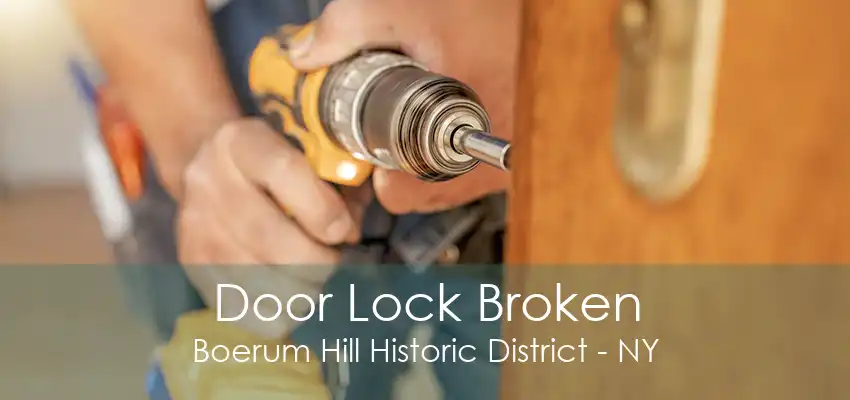 Door Lock Broken Boerum Hill Historic District - NY