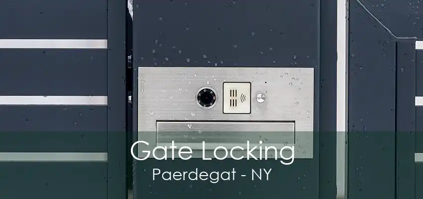 Gate Locking Paerdegat - NY