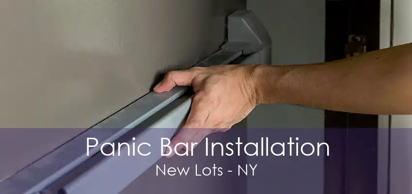 Panic Bar Installation New Lots - NY