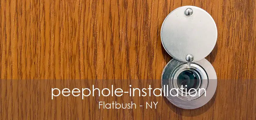 peephole-installation Flatbush - NY