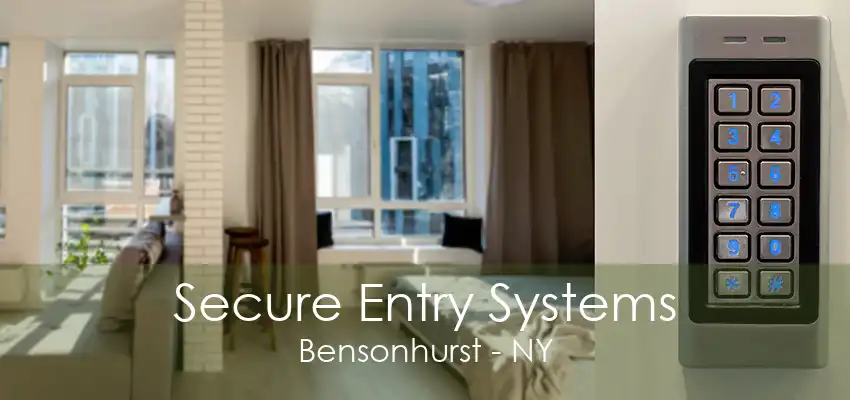 Secure Entry Systems Bensonhurst - NY